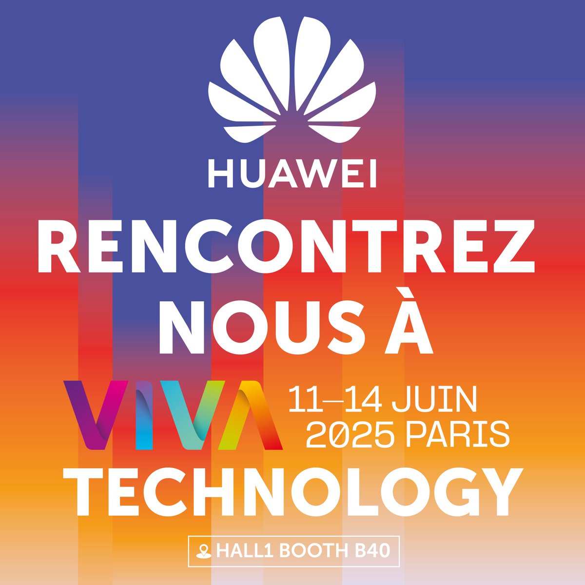 Huawei France (@huaweifr) on Twitter photo .<a href="/VivaTech/">Viva Technology</a> 2025, ça commence demain. Venez rencontrer nos experts de la transition numérique et énergétique sur le stand B40 ! .<a href="/VivaTech/">Viva Technology</a> 2025, ça commence demain. Venez rencontrer nos experts de la transition numérique et énergétique sur le stand B40 !