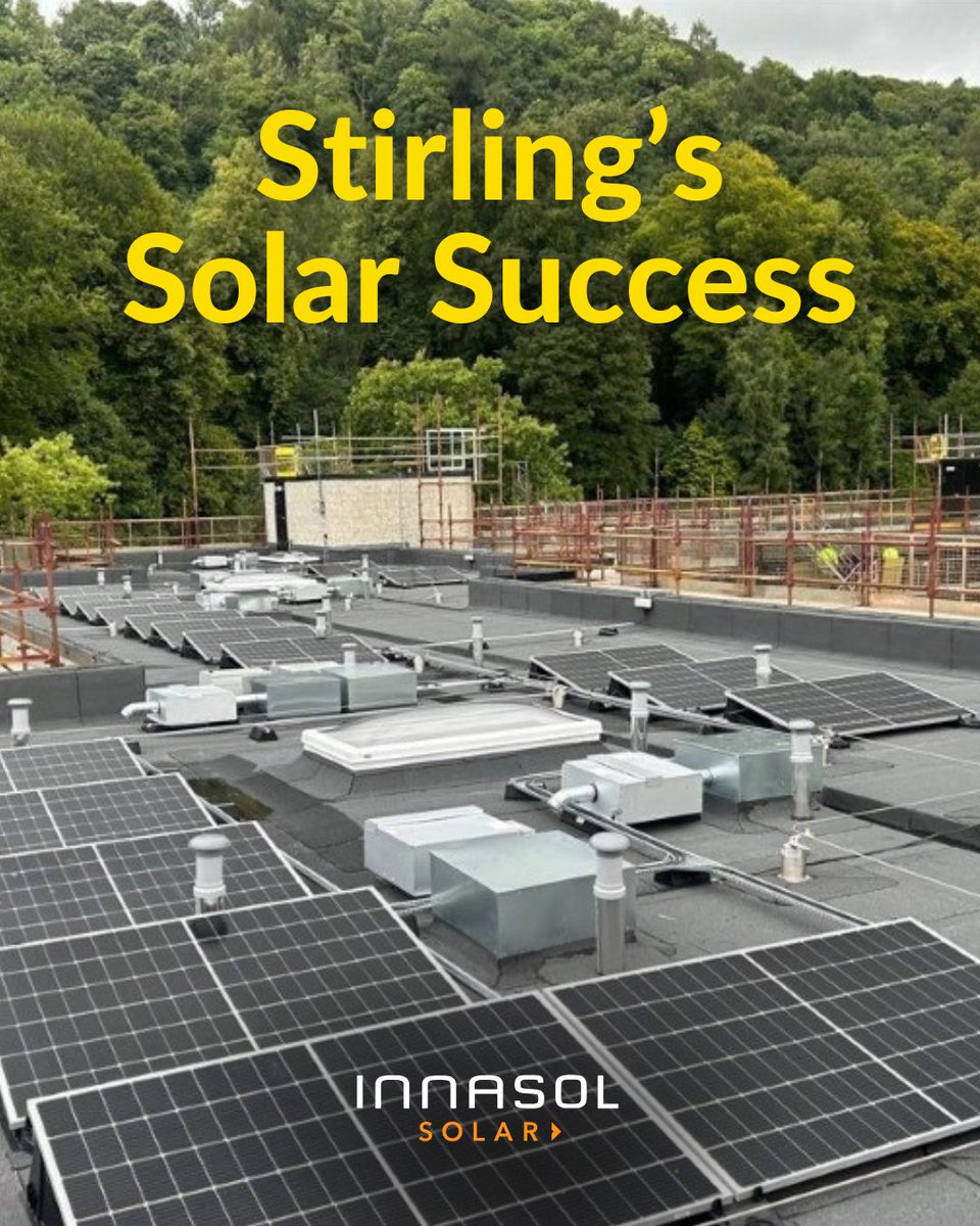 We were delighted to design and install Stirling University's new solar panels.

#solar #solarpv #netzero