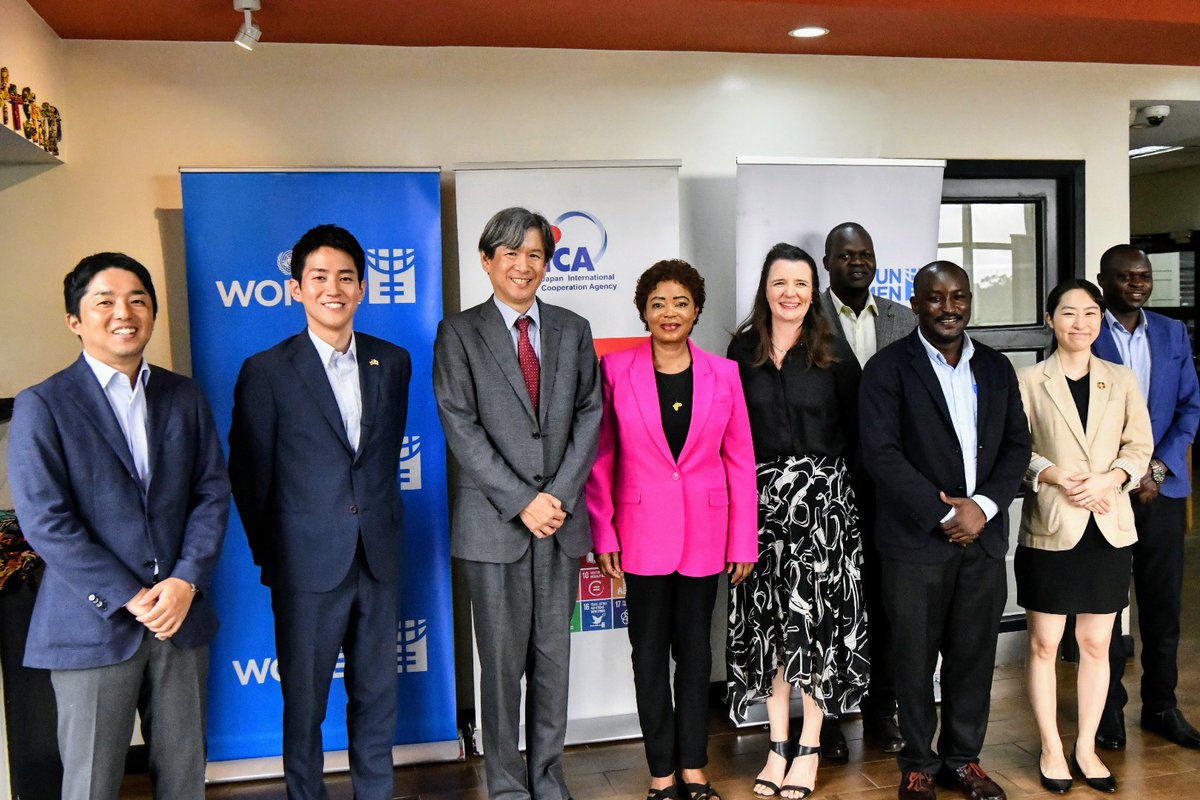 Today,<a href="/unwomenuganda/">UN Women Uganda</a> Country Rep. Dr. <a href="/PaulinaUNWomen/">Paulina Chiwangu</a> signed a Memorandum of Cooperation (MoC) with Mr. Yoichi Inoue, Chief Representative of <a href="/JicaUganda/">JICA Uganda</a>, to advance the Women, Peace &amp; Security (#WPS) agenda in refugee settlements &amp; host communities

<a href="/jica_direct/">JICA 国際協力機構</a>#GenderEquality