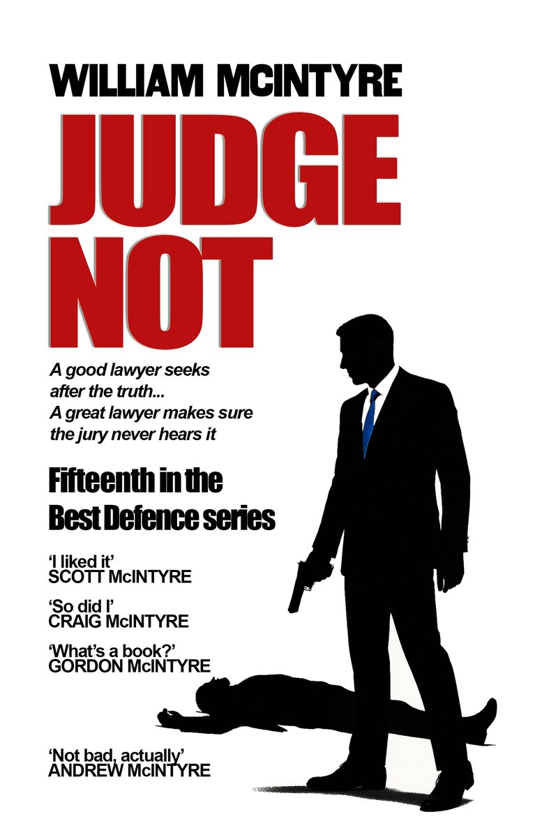 Chapter 1 of 'Judge Not' is a fictionalised account of my time defending a former commando—accurate in detail, with names changed. More insights in my  author's note  at the end of the book. Read Chapter 1 at bestdefence.biz/judgenot or grab the paperback today—Kindle out Friday!