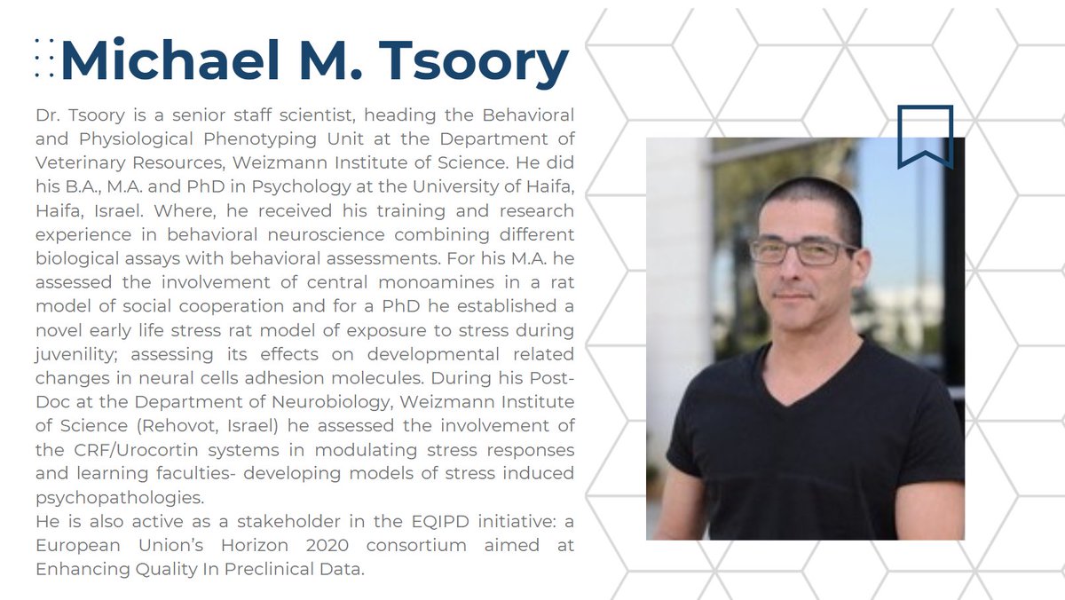 COST_TEATIME's tweet image. Join us on June 18th (Training school) for Michael Tsoory lectures exploring traditional vs. home-cage-based behavioral assays in mouse models of mental disorders—through the lens of validity, reliability, and animal welfare.
#animalresearch #homecage #InMice @COSTprogramme