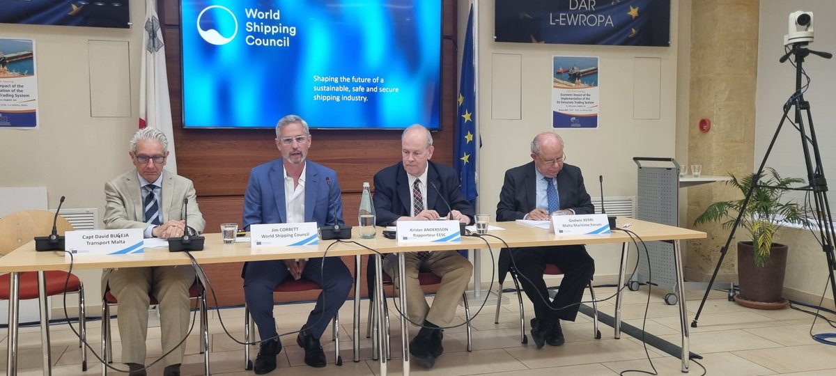 World Shipping Council
Regional pricing design can impact competitiveness double burden to EU
Tank-to-Wake pricing does not align with IMO Net Zero Well-to-Wake GHG price
high-seas revenue to regional income contradicts JET effort at IMO

  #ETSmaritimeEU  Sli.do