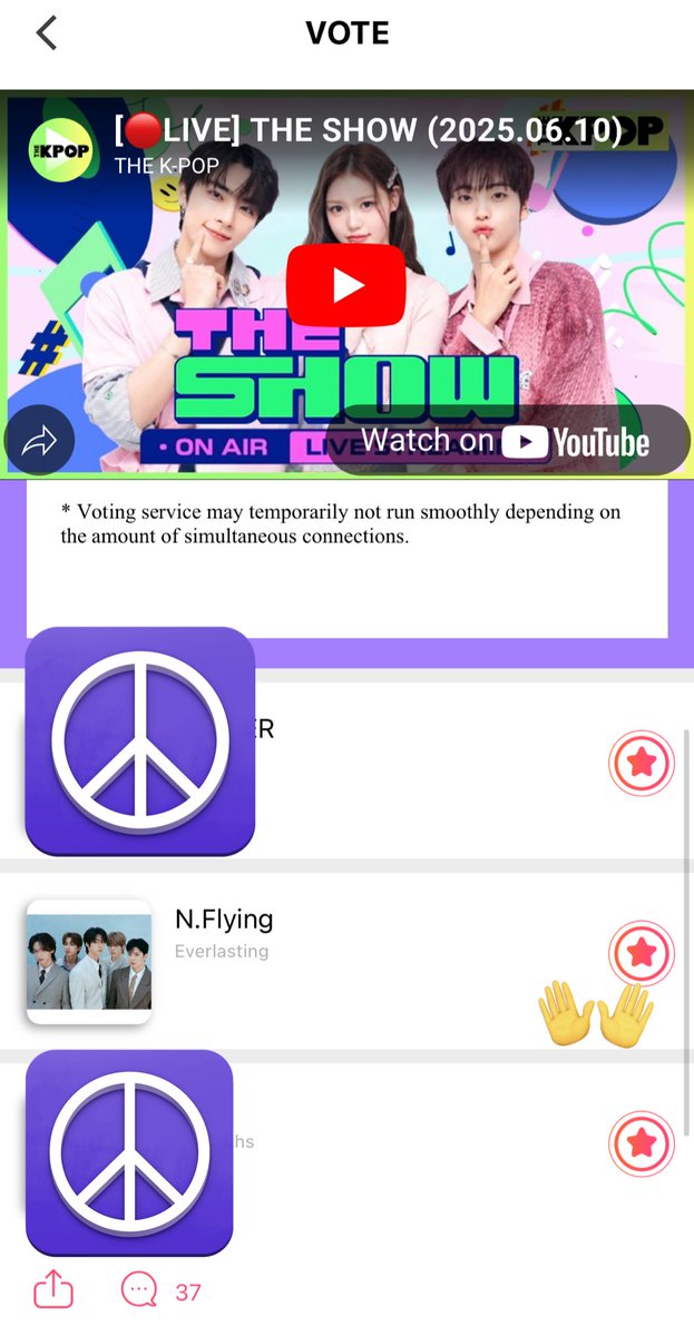 NFSupportCenter's tweet image. 🗳️ | Live voting for The Show has started and you can vote until 7 PM KST! 

#NFlying #엔플라잉 #Everlasting #만년설