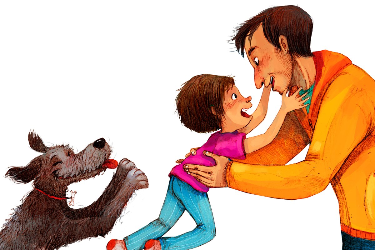 Floris Books (@florisbooks) on Twitter photo Wishing everyone celebrating a very Happy Father's Day!
Illustration from Be More Dog by <a href="/crowehoho/">Caroline Crowe</a> and Carlos Vélez - a funny and heart-warming picture book about finding joy in the simplest things.
#fathersday Wishing everyone celebrating a very Happy Father's Day!
Illustration from Be More Dog by <a href="/crowehoho/">Caroline Crowe</a> and Carlos Vélez - a funny and heart-warming picture book about finding joy in the simplest things.
#fathersday