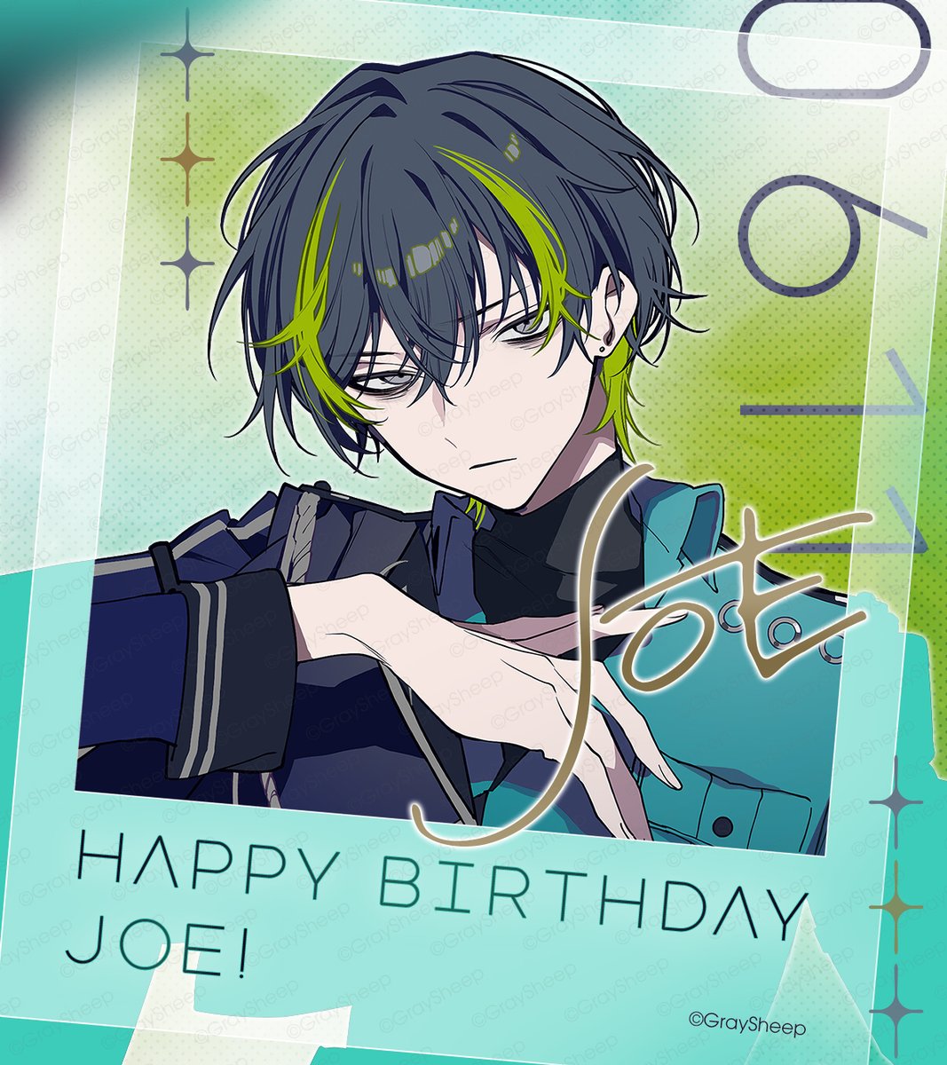 🎂HappyBirthday🎂 6月11日はJOE（ジョー）の誕生日👻 スノウとカラー