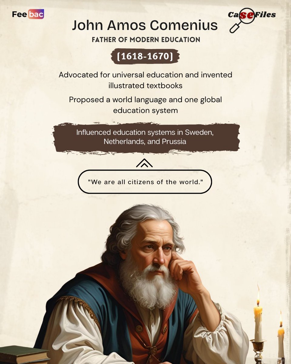 feebac_media's tweet image. 📚 Who transformed how we learn?
Meet educators who turned ideas into movements.
Their legacy lives in every classroom, every mind. 💡🌐
#EducationHistory #WisdomInTeaching #LegacyInLearning #TeachingPower #EducationRevolution #GlobalEducation #FeebacExplains