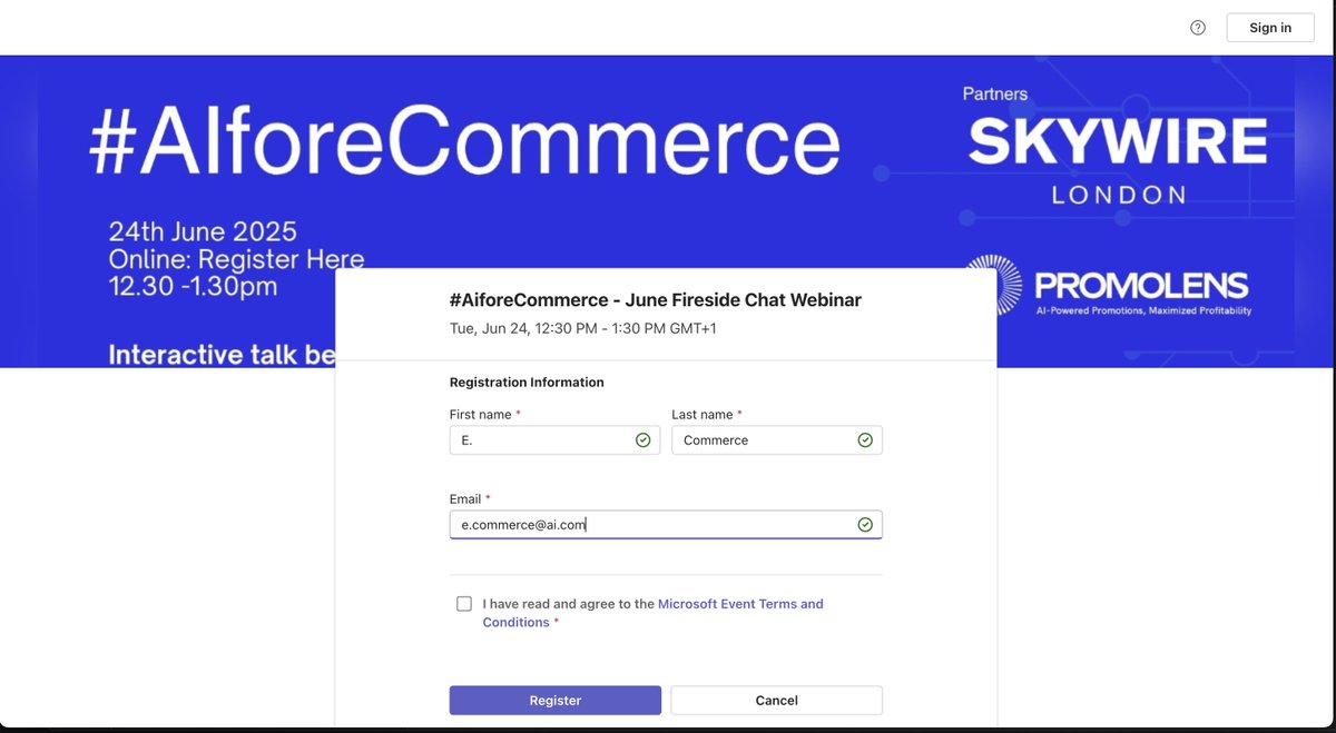 hammer_mt's tweet image. Excited to join the inaugural #AIforEcommerce fireside chat next week! 🚀
I&apos;ll be chatting with Simon Hall (Skywire) and Keelie Blanche (JUST) about how AI is actually changing ecommerce—not the hype, but the real stuff that&apos;s working for marketing, research, and conversions.