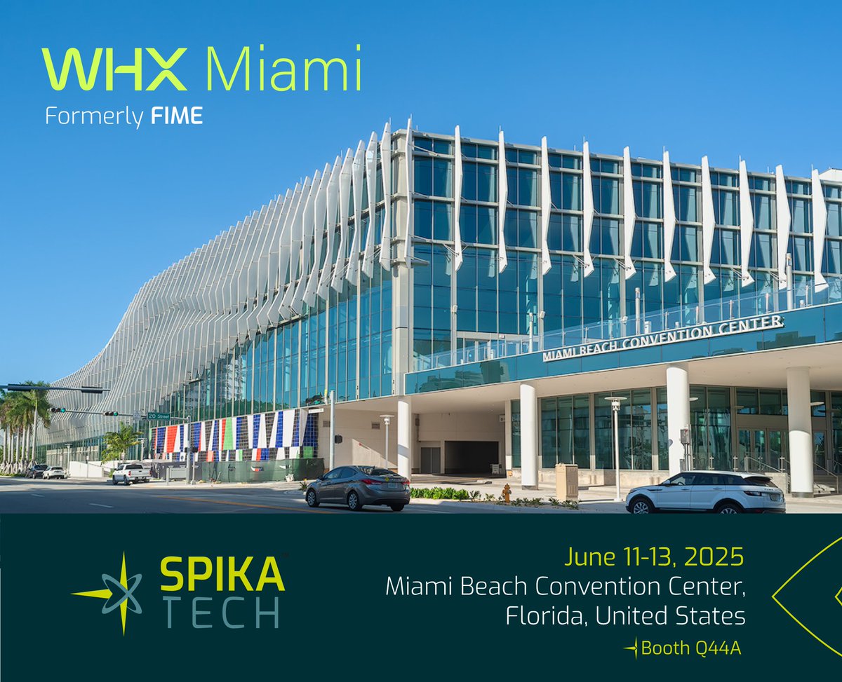 ¡Spika Tech ya está en Miami para el #WHX2025! 🚀 Descubre VR-CARDIO, para diagnóstico médico con tecnología VR. Te esperamos del 11 al 13 de junio en el Miami Beach Convention Center, stand #Q44. Únete al evento global que reúne a líderes del sector salud. ¡Ven!  #WHXMiami
