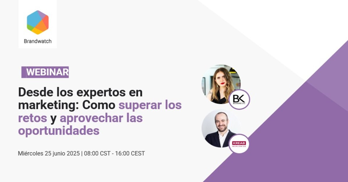Como superar los retos y aprovechar las oportunidades #marketing en el 2025 y más allá 🤔

La respuesta el 26 de junio con dos expertos 👇
brnw.ch/21wThYq