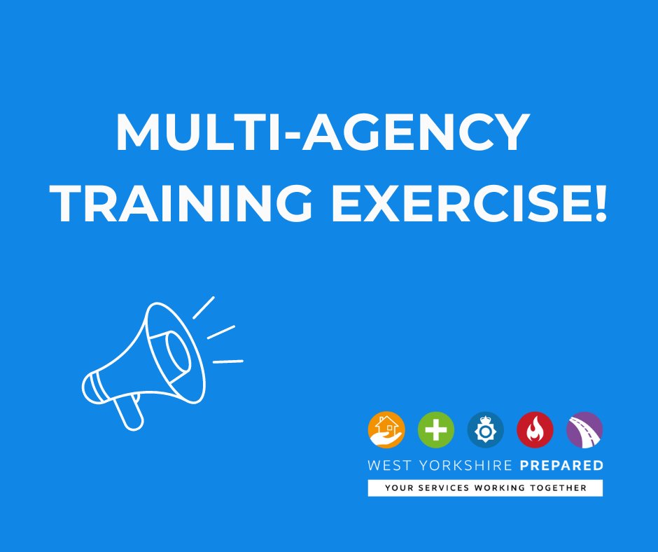 📢 EXERCISE!

An emergency services training exercise is taking place today (11 June) together with <a href="/DWPgovuk/">Department for Work and Pensions</a> at Quarry House in #Leeds.

You may see an increased presence from <a href="/WYFRS/">West Yorkshire Fire and Rescue Service</a> <a href="/WestYorksPolice/">West Yorkshire Police</a> and @Yorksambulance. This is not a real incident.

#emergencypreparedness
