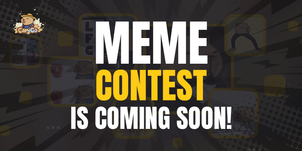 CapyGo (@capygoio) on Twitter photo 🔥 Get Ready, Capy Gang!
We’re thrilled to announce that CapyGo’s Meme Contest is coming soon! 🎉 <a href="/moveindustries/">The Movement</a>
📅 Full details drop Tomorrow—stay tuned!
💰 Amazing rewards are waiting for you, so start warming up those creative brains! 🐾
#CapyGo #Movement #CapyMemeContest 🔥 Get Ready, Capy Gang!
We’re thrilled to announce that CapyGo’s Meme Contest is coming soon! 🎉 <a href="/moveindustries/">The Movement</a>
📅 Full details drop Tomorrow—stay tuned!
💰 Amazing rewards are waiting for you, so start warming up those creative brains! 🐾
#CapyGo #Movement #CapyMemeContest