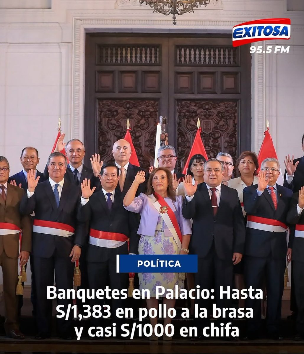 Y donde quedó eso de que con 10 soles se comía sopa, segundo y postre?