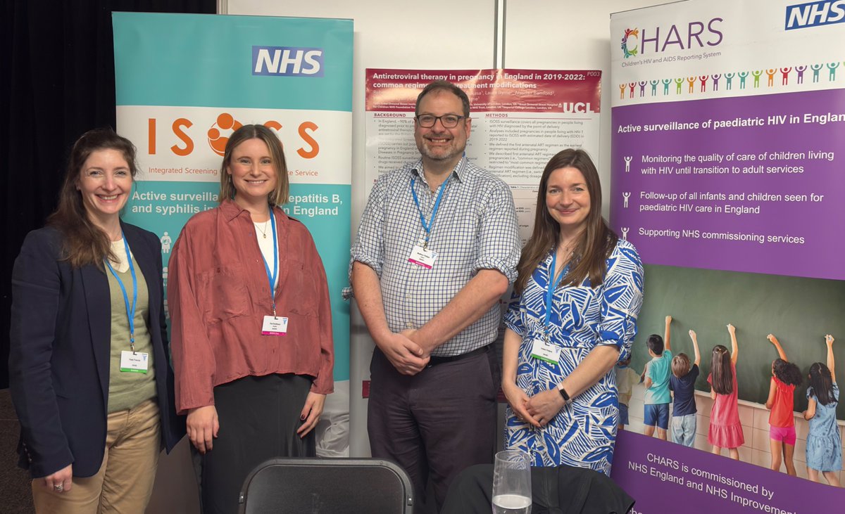 isoss_ucl's tweet photo. Enjoying a brilliant #BASHH2025 and meeting lots of colleagues at our ISOSS/CHARS stand including BASHH president @Prof_Matt_P and CEO @KatSmithson @ich_ppp @UCLchildhealth https://t.co/w4DWxKouew