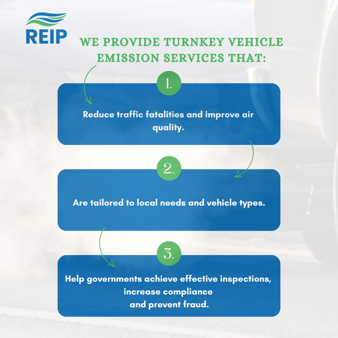 Reipglobal's tweet photo. Did you know that REIP designs and builds reliable and accurate safety and emission testing programs that reduce the possibility of fraud and human error? You can find more information on our website https://t.co/vwbg8Jdhpx
#REIP #CleanAir #Rwanda #Environment https://t.co/JeRTimmzBW
