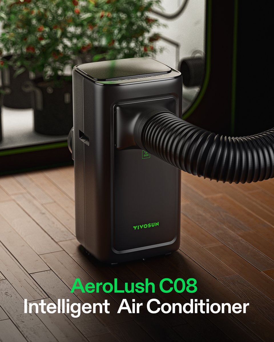 Meet AeroLush C08 Intelligent Air Conditioner — engineered for the optimal environment for your grow space with superior climate control, smart monitoring, and a hassle-free design.  

More information will drop soon. Don’t miss it! (Link: bit.ly/4ncK3Wf)

#sneakpeek