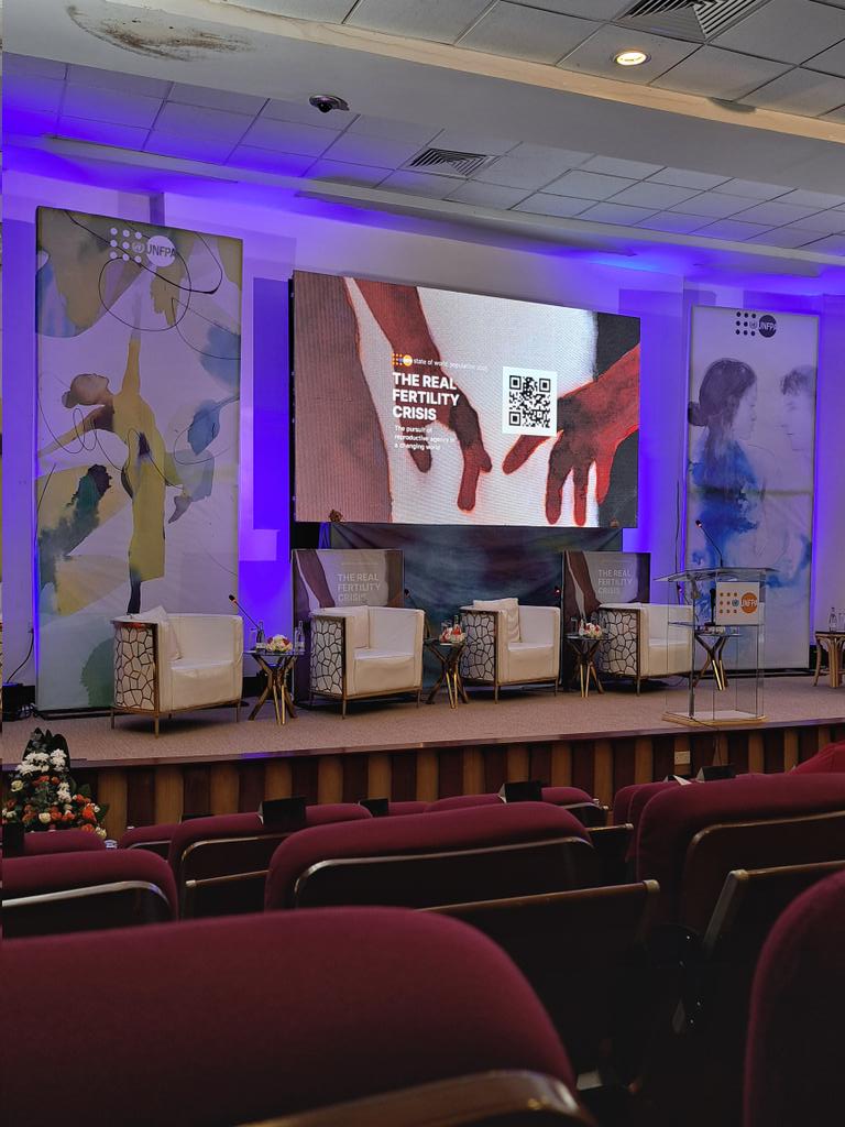 📍Live from Nairobi at the global launch of #SWOP2025 by <a href="/UNFPA/">UNFPA</a>.
This year’s message is bold:

The real crisis is not falling fertility—it’s people being denied reproductive choice.

#ReproductiveJustice #SRHR
