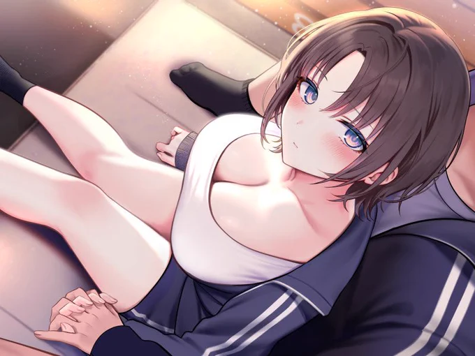 2人きりの時だけ甘えてくる恋人 サークル「制服days」様より発売された音声作品のイラストを担当させていただきました!リンクはリプ欄にて