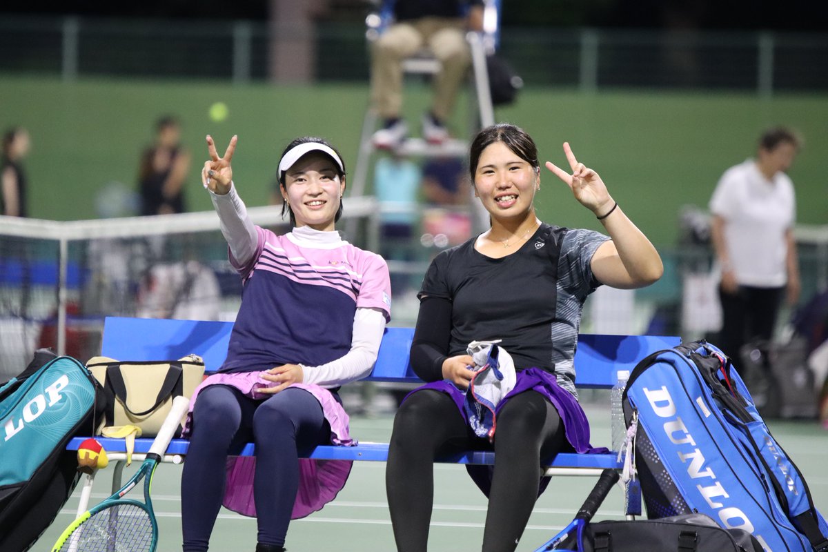 W15Osaka🐙大東建託オープン
ダブルス準優勝🥈

素敵な大会をありがとうございました！
<a href="/SquarePlusDream/">Square Plus</a> 

急遽組んでもらうことになった菜月ちゃんとのダブルスは、ほぼ初めましてのスタートだったのにすごく楽しくプレーすることができました！

たくさんの応援をありがとうございました！