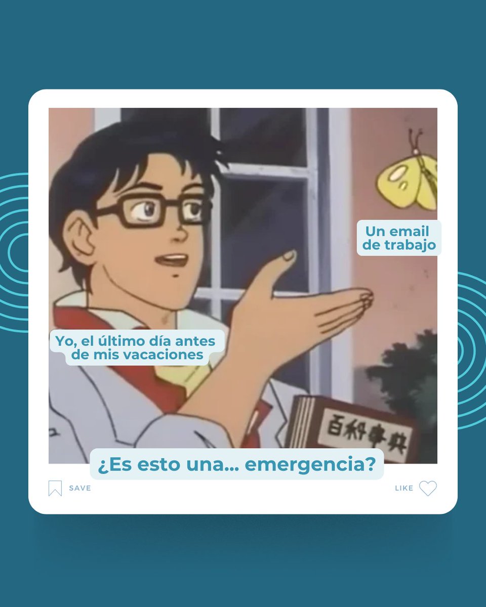 Último día antes de vacaciones.
Ves un email y te preguntas:
“¿Es esto una emergencia… o solo drama?” 😅

#vacaciones #humorcorporativo #meme