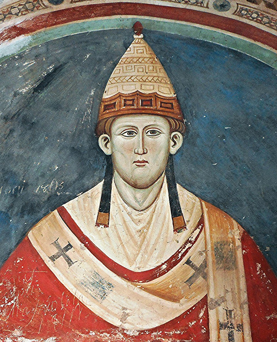 FranckAbed's tweet photo. Mes idées en quatre tableaux.
#SaintAugustin #Charlemagne #InnocentIII #JosephdeMaistre