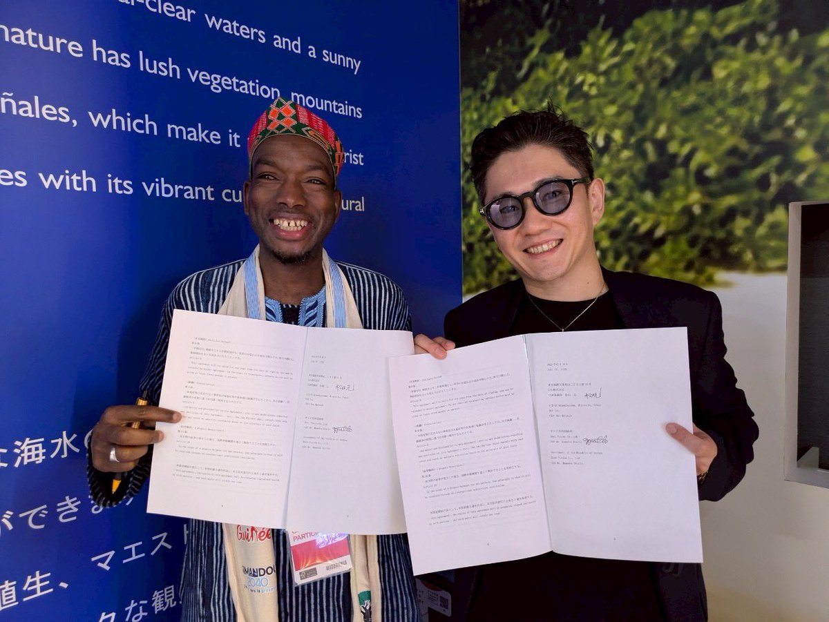 にゃんまるエコシステム
NYAN、AGF、NSGの三位一体モデル
ギニア共和国政府🇬🇳とパートナーシップ契約締結🔥
<a href="/NYANMARUCoin/">GYAN BLUE</a> @tamago_pj <a href="/GenCryptian/">🎮👌🕺💃🌏🥷Cryptian(松田元) in abc(8783)👁️</a> 
$NYAN
$AGF
#にゃんまるコイン