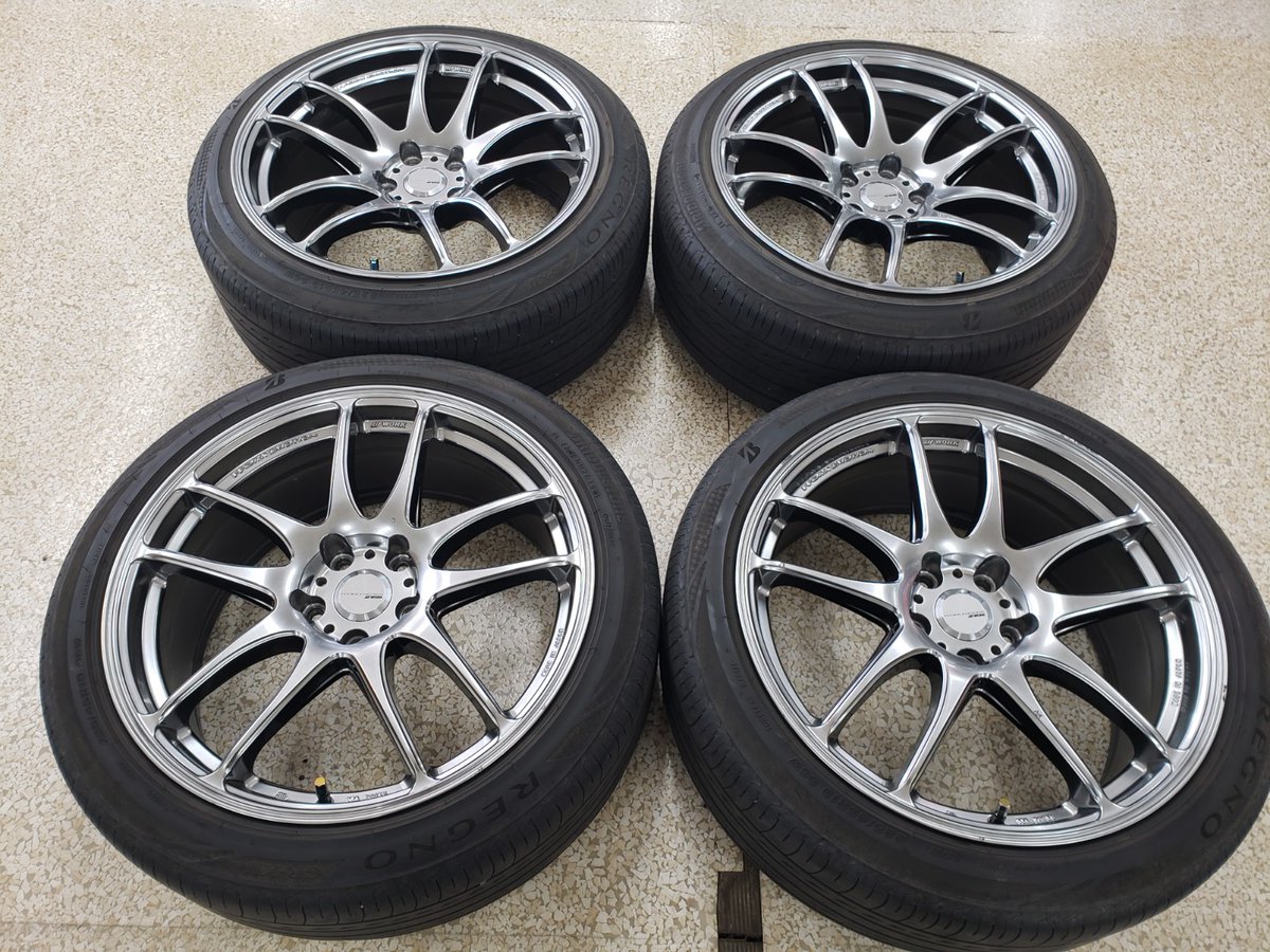 pitoffofficial's tweet photo. 輪音です
今日の買取
WORK Emotion KIWAMI
グリミッドシルバーがキレイでしょ
タイヤは4本同じでホイールが太さ違いの19インチだよ。
#WORK
#Emotion
#ホイール好きと繋がりたい https://t.co/g3epVCGoPP