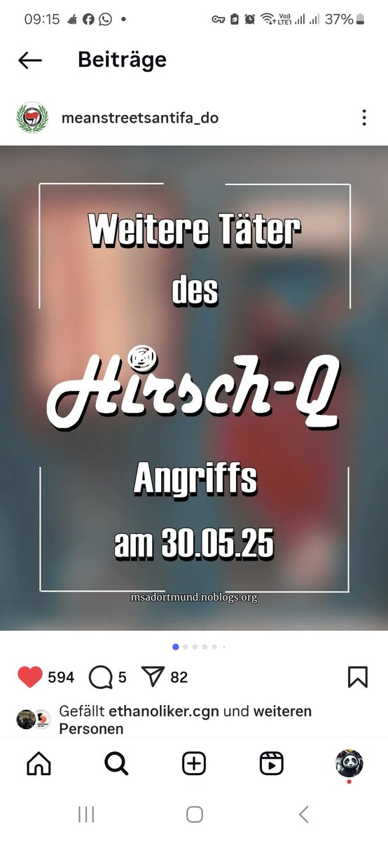 KoelnAnonymous's tweet photo. Am 30.05.25 griffen ca. 20 #Neonazis die linke Kneipe #HirschQ in #Dortmund an. Ziel war ein offener Abend, der zuvor auf Social Media angekündigt worden war. Der Angriff war geplant, koordiniert – und jetzt gibt es neue Namen, Bilder & Hintergründe. #Dorstfeld #Antifa https://t.co/k20Vv91aek