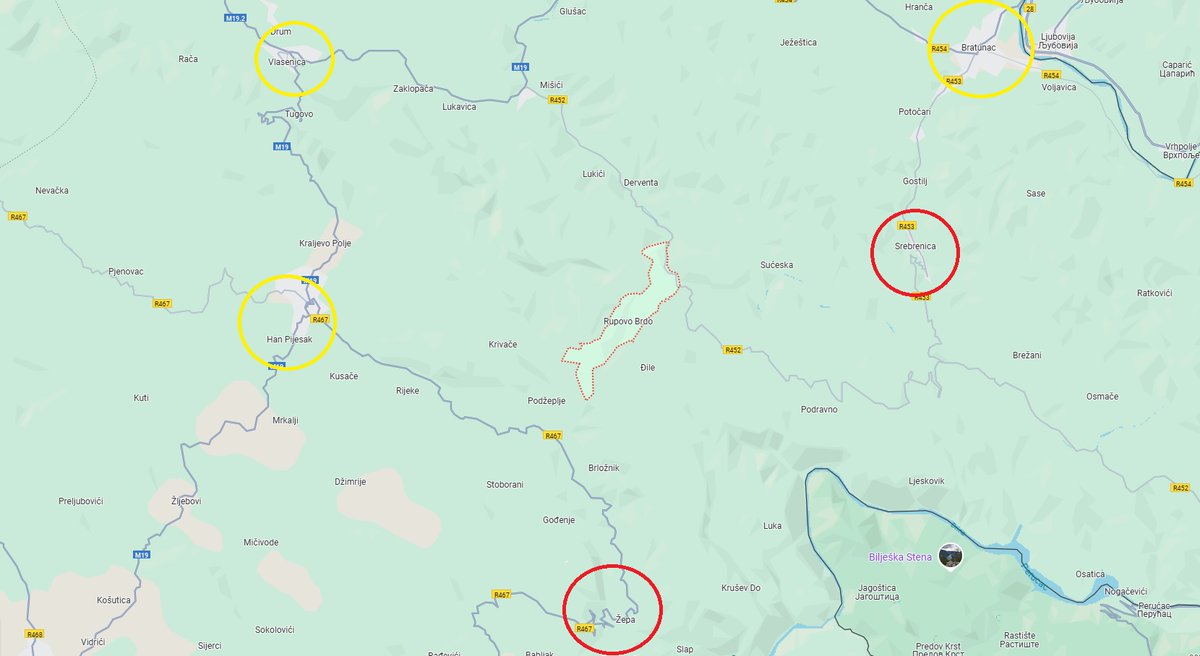 Поучени искуством из 2СР, Срби из Руповог Брда (општина Милићи) су у прољеће 1992. почели да склањају своје породице на сигурно, јер је село било окружено већински муслиманским селима. Рупово Брдо су исламски терористи напали 10. јуна 1992. нешто прије 5:00 часова ујутру.
1/5⬇️