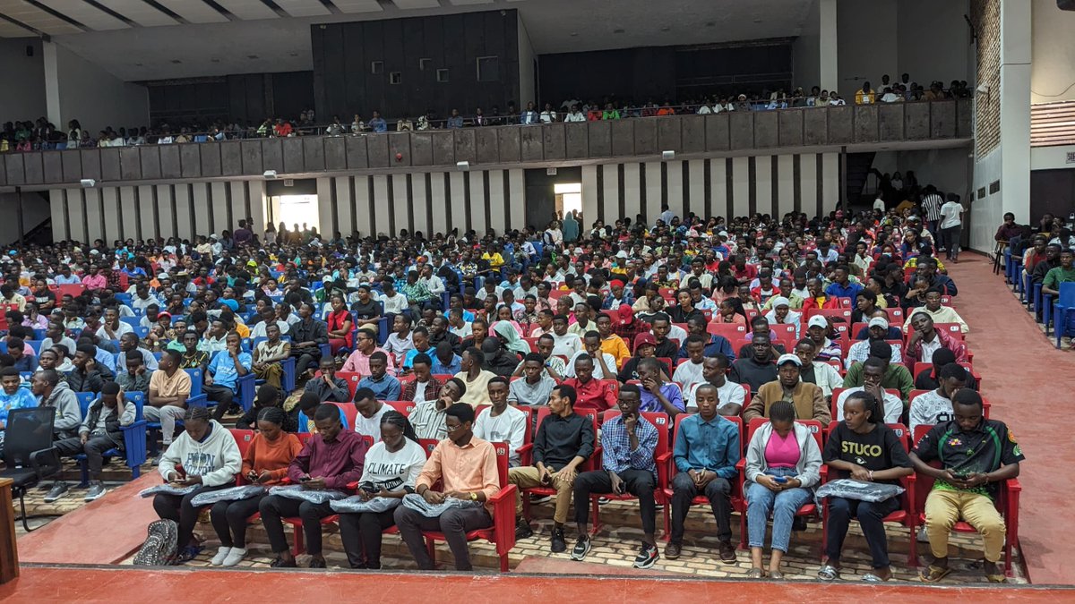 UR- RADIO SALUS (@radiosalus1) on Twitter photo Students at the University of Rwanda’s Huye Campus are currently gathered in the Grand Auditorium to receive laptops that will support their academic work.
<a href="/Uni_Rwanda/">University of Rwanda</a> <a href="/UR_Huye/">UR_Huye campus</a>
#SalusNews Students at the University of Rwanda’s Huye Campus are currently gathered in the Grand Auditorium to receive laptops that will support their academic work.
<a href="/Uni_Rwanda/">University of Rwanda</a> <a href="/UR_Huye/">UR_Huye campus</a>
#SalusNews