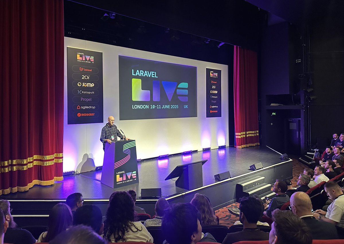 At <a href="/LaravelLiveUK/">Laravel Live UK</a> - Come and say hi!