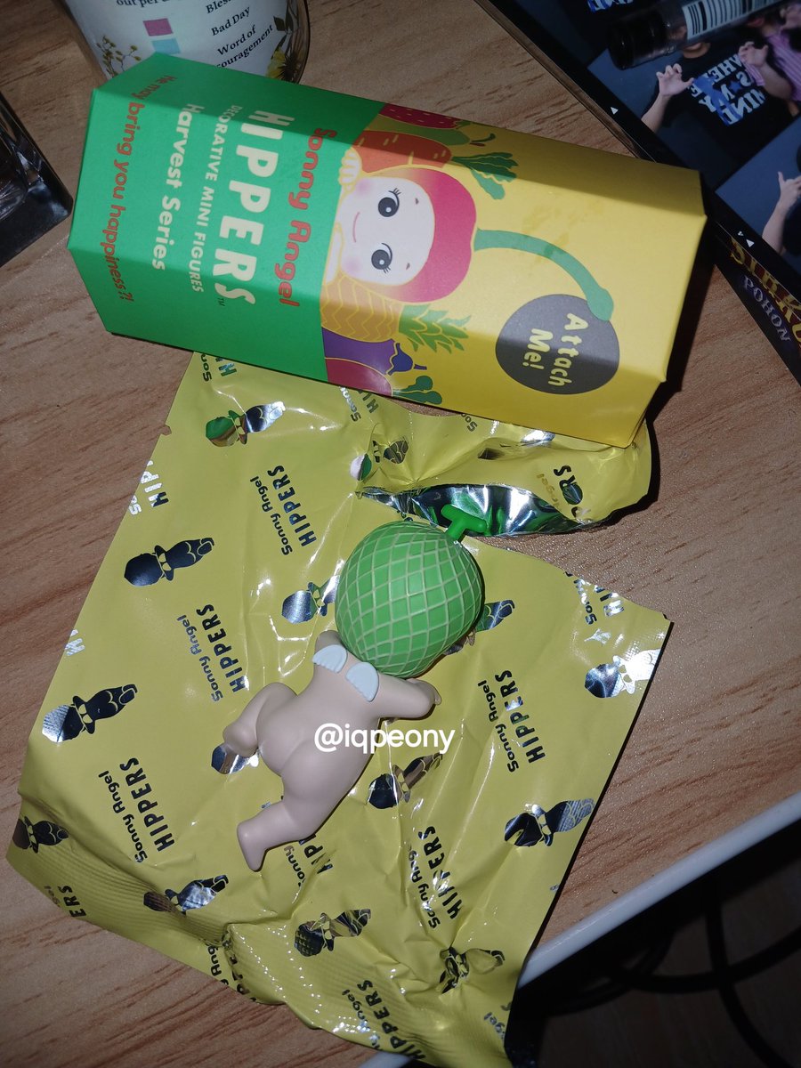 WTS
sonny angel hippers melon 🍈 
fresh pull 170k 
bisa oyen 🍊
s.shopee.co.id/3VYOGGanYb