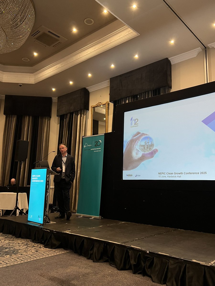 We are now hearing from Dave Robson, Kellas Midstream. 

Dave is providing delegates with an overview of Kellas Midstream’s project H2NorthEast. 

#NEPICCleanGrowth25