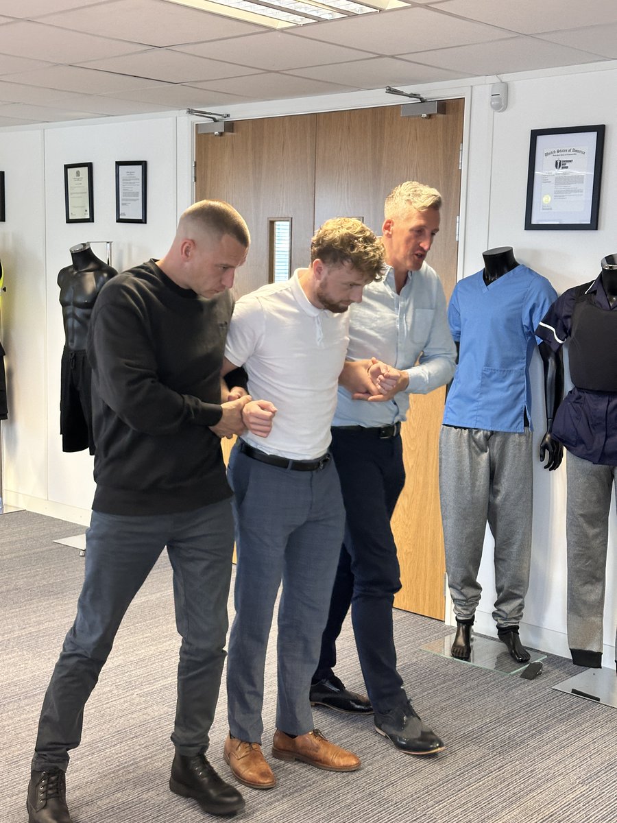 Excited to have Doug Melia from Safer Handling at PPSS Group for a little hands-on training session.💪
 
Thanks to Doug and Alex for sharing their expertise and demonstrating the power of proper support training when dealing with Challenging Behaviour. 
 
#SupportTraining