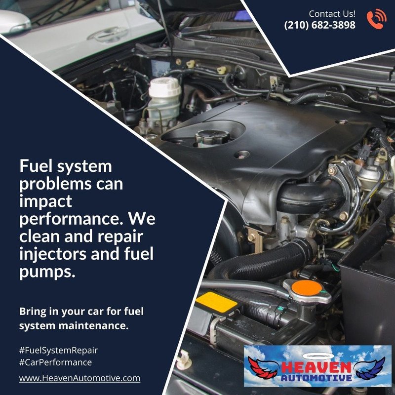HeavenAutomotiv's tweet image. Fuel system problems can impact performance. We clean and repair injectors and fuel pumps. Bring in your car for fuel system maintenance. #FuelSystemRepair #CarPerformance rfr.bz/t689e54