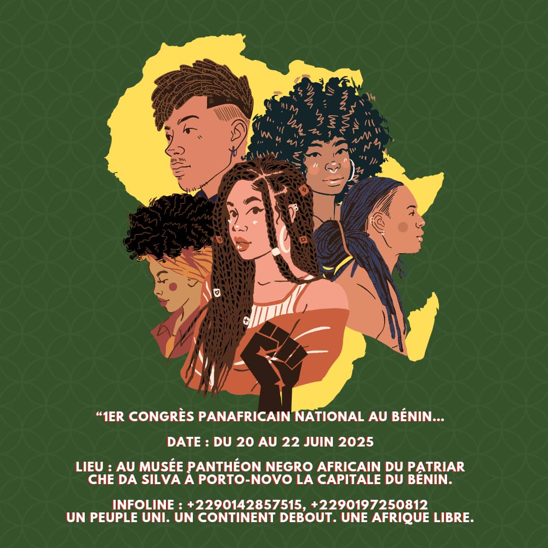 panafbenin's tweet photo. Le panafricanisme n’est pas une politique de plus. C’est une vision historique, culturelle, économique, militaire et spirituelle pour rendre à l’Afrique sa grandeur.
C’est la politique des peuples africains conscients. https://t.co/e5hxP7mfr9