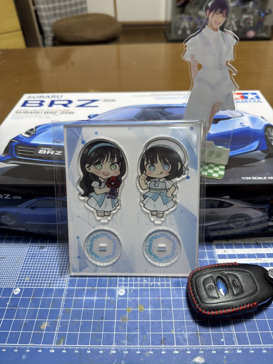 アクスタ届きました！🙌

…やばい、めっちゃかわいい…💕🌱🐬

<a href="/xyaomix/">シャオP(熊手担当)</a> (シャオPさん)、<a href="/gunuko/">愚猫</a> (愚猫先生)、ほんとにありがとうございます‼️🙇