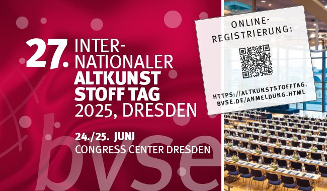 Branche in der Krise – und trotzdem voller Chancen!
Am 24.–25. Juni 2025 bringt der 27. Internationale Altkunststofftag in Dresden über 300 Fachleute zusammen.
Wie kommt das #Kunststoffrecycling wieder auf Kurs?
Jetzt anmelden: altkunststofftag.bvse.de