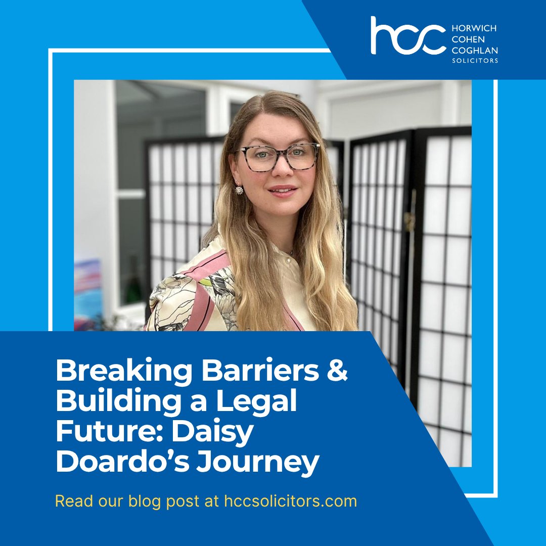 Congratulation to Daisy Doardo on qualifying as a Solicitor!

Read our blog on Daisy's journey - hccsolicitors.com/daisy-building…