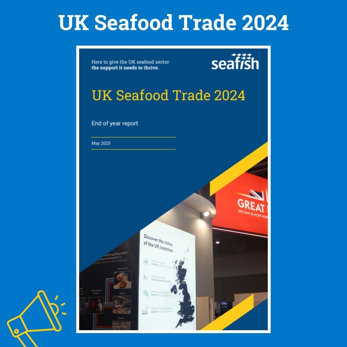 🌍 It’s Trade Week here at Seafish!

All week, we’re diving into UK seafood trade.

To kick things off, we're spotlighting our 2024 UK Seafood Trade Report, just released by our Industry Data, Insight and Innovation team: buff.ly/ekwKV6W 

#SeafoodForLife