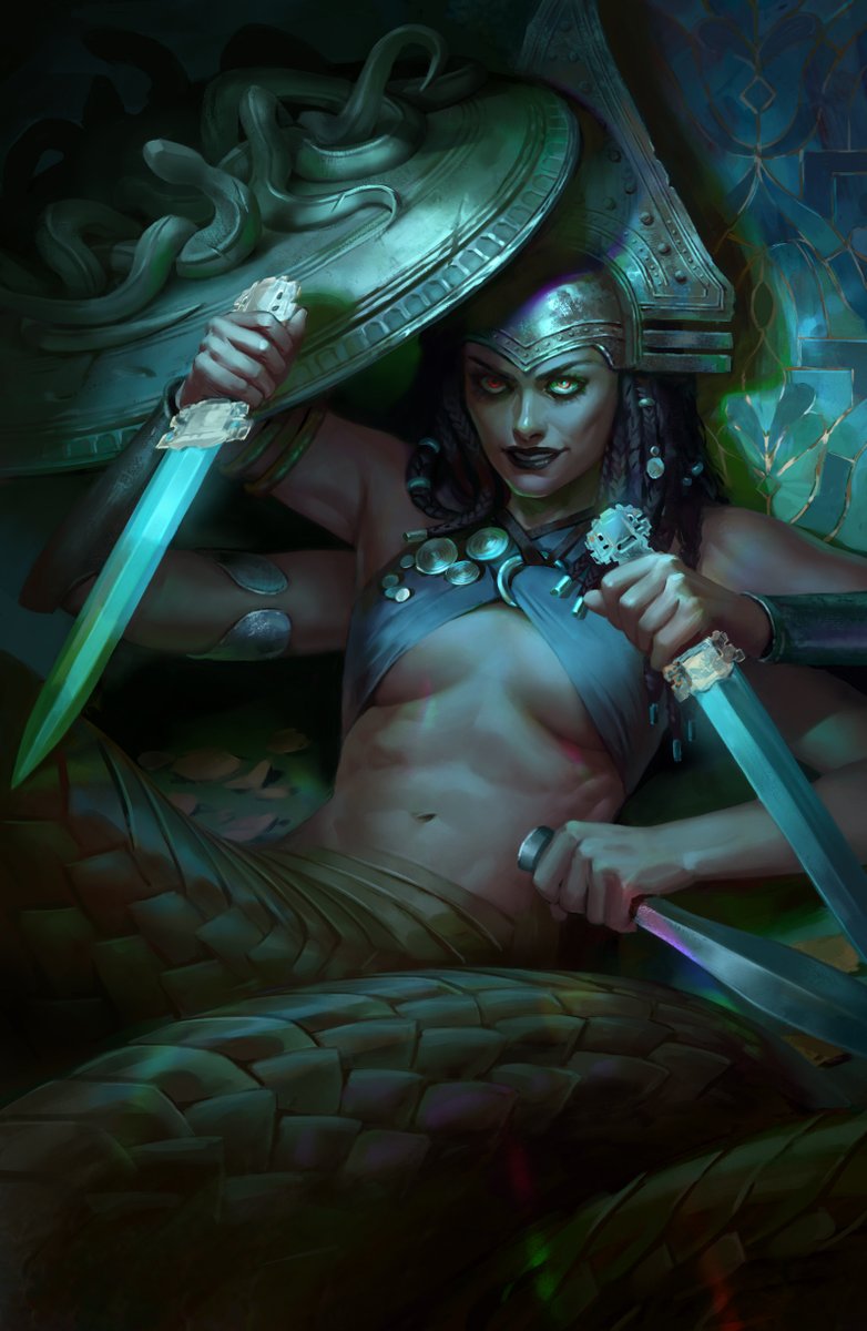 KononenkoElena's tweet image. Hello, today is my Birthday! ✨And the best gift for an artist is a retweet of his artworks 🌱🌿
