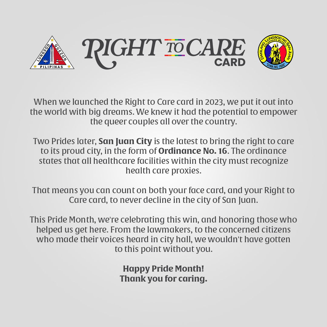 The Right to Care Card tweet media