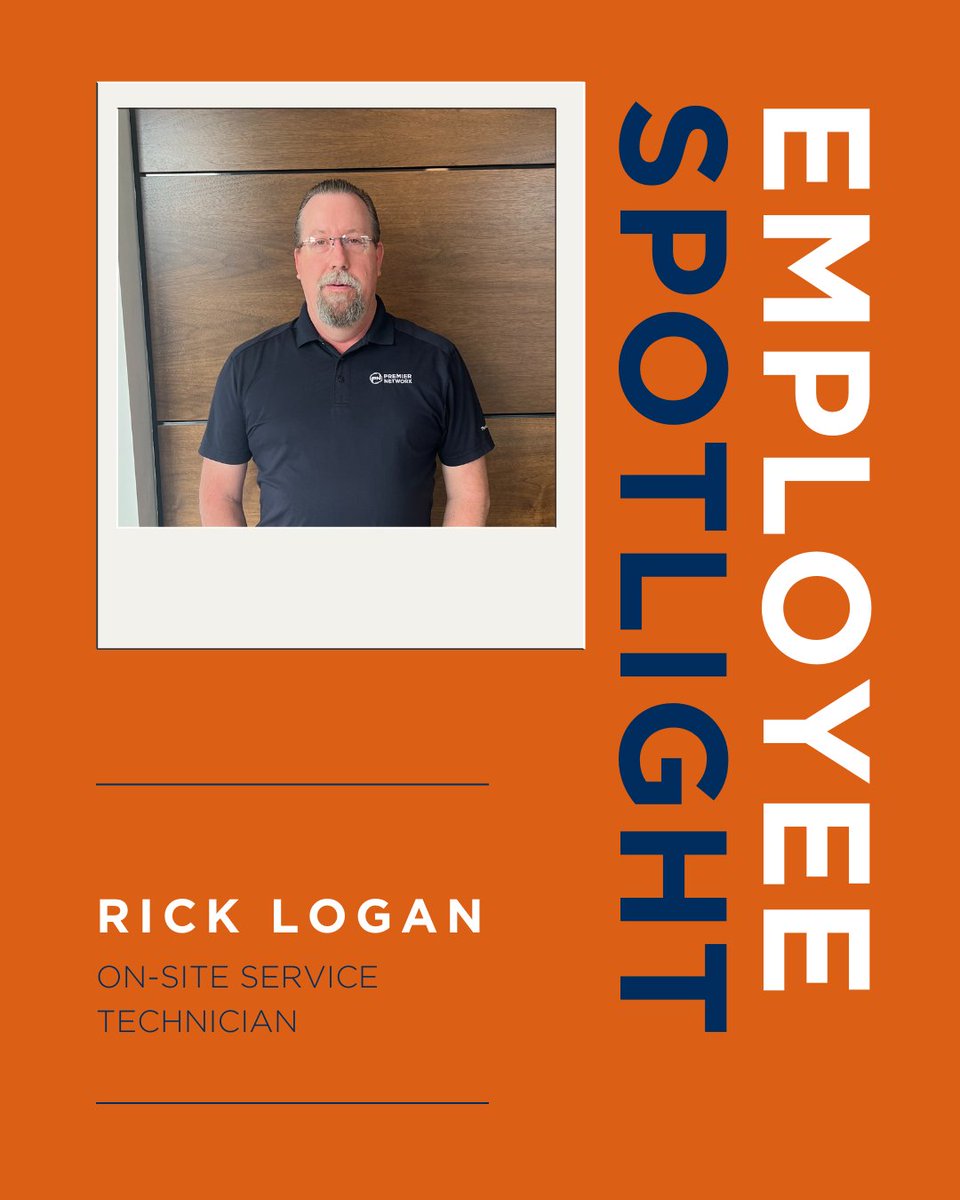 PremierNetworx's tweet image. 🎉 Employee Spotlight: Rick
 With years of hands-on experience and a reputation for calm confidence, Rick is the kind of field technician every team dreams of. We’re lucky to have him on the Premier team!
#employeespotlight #techthatconnects