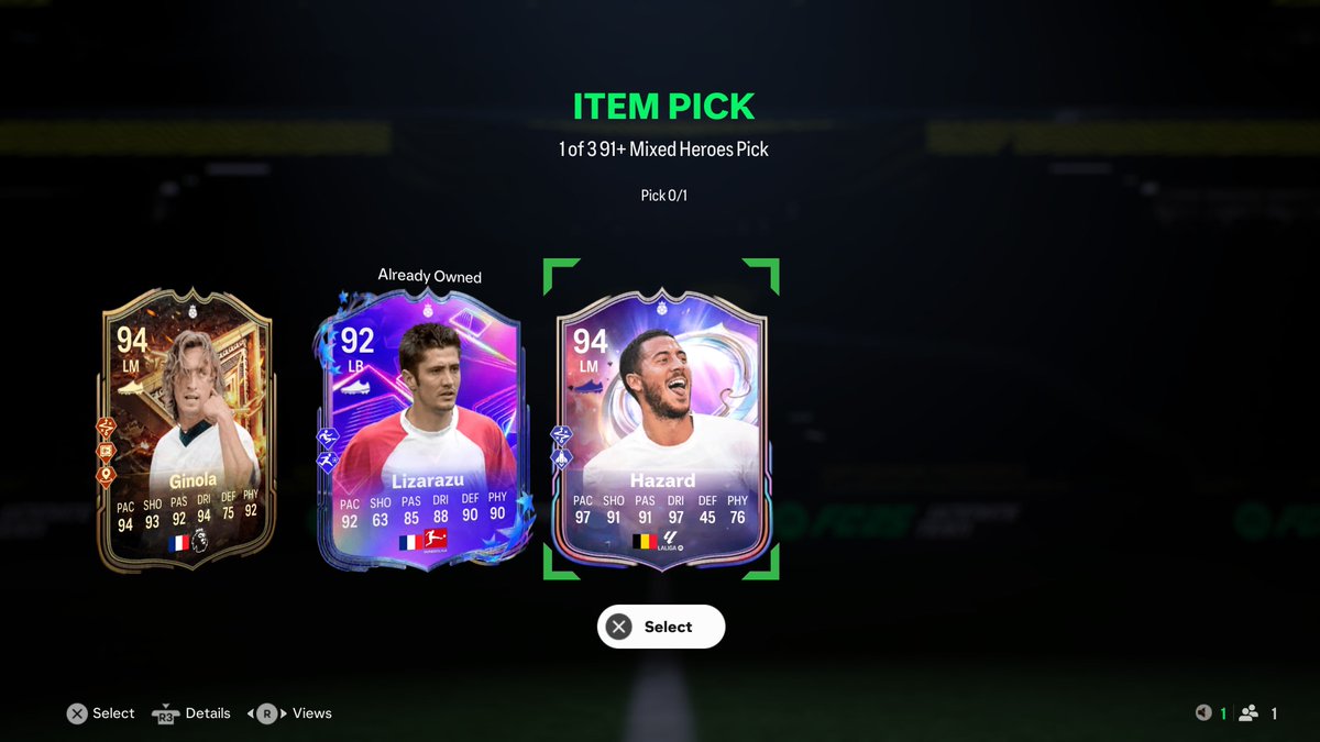 FUTCONCEPTS's tweet image. Do silly amounts of hero picks to try and get one of these and then of course they both come at once ๐๐คฆโโ๏ธ
Who do you pick?
