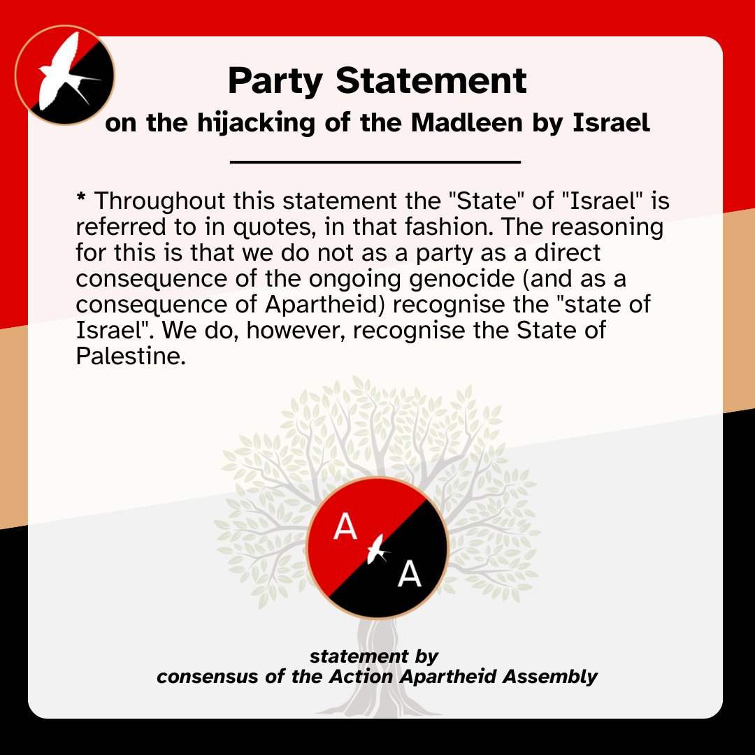 John Urquhart 🎄 #AintAsking 𓅿 (@thedryhtscipe) on Twitter photo <a href="/SkyNews/">Sky News</a> Seized implies legitimacy that does not exist. 
Her boat was hijacked by special forces in an act of piracy by the so-called "State" of "Israel", while traveling in international waters on a mission of mercy.
Read our party statement here 👇
harmonyuk.org/statement_on_m… <a href="/SkyNews/">Sky News</a> Seized implies legitimacy that does not exist. 
Her boat was hijacked by special forces in an act of piracy by the so-called "State" of "Israel", while traveling in international waters on a mission of mercy.
Read our party statement here 👇
harmonyuk.org/statement_on_m…