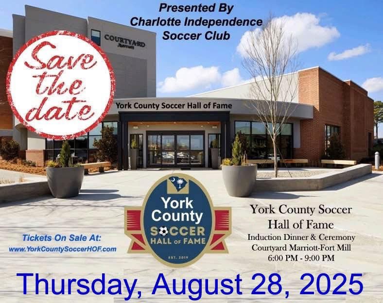 York County (SC) Soccer Hall of Fame tweet media