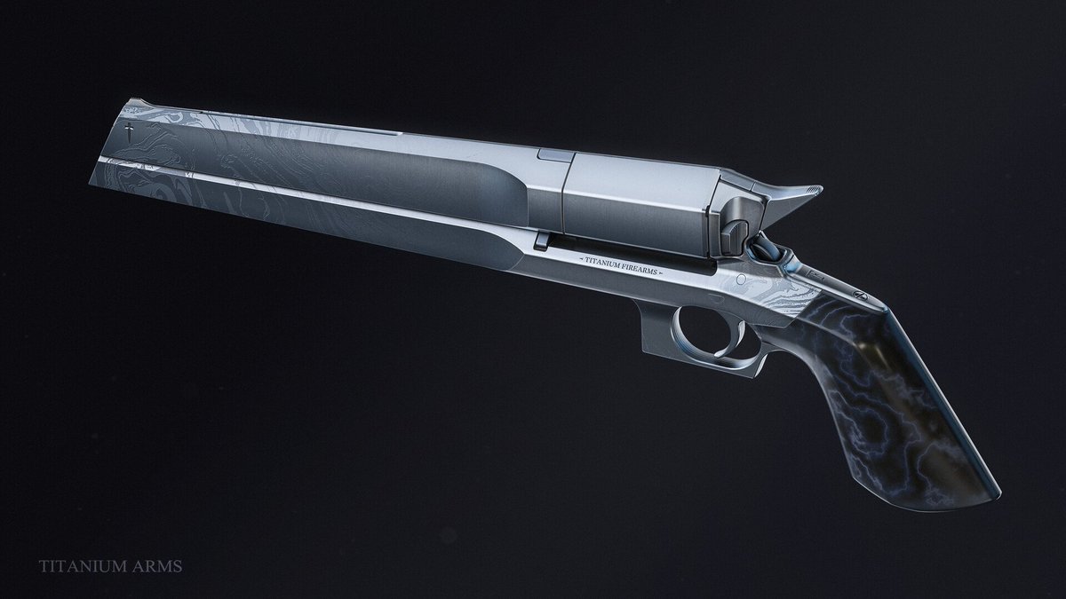 Titanium Arms - Sacrificer, vampire slayer revolver