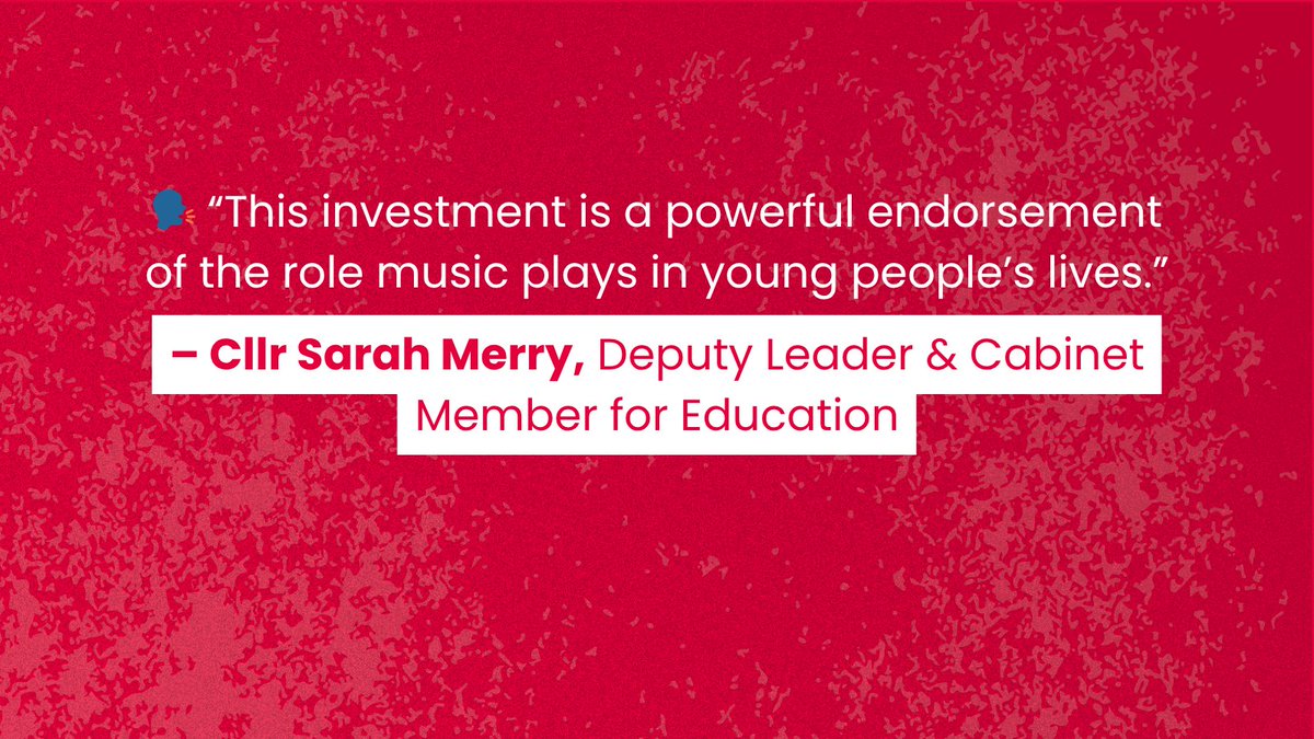 🎶 More music, more opportunity

Welsh Gov funding for the National Music Service continues — helping 18,500+ children in Cardiff &amp; the Vale explore their musical voice, from GarageBand to harps.

A powerful investment in creativity, access &amp; inclusion.
📲 bit.ly/3ThnLVi