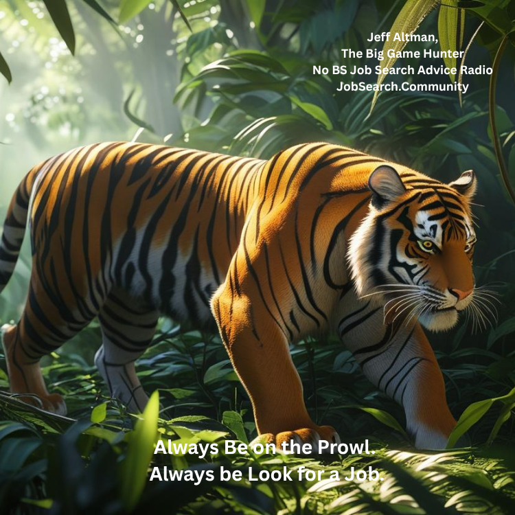 I explain the importance of being in continual job search mode instead of lurching from one job search to another youtu.be/kEOx0C3sh_U?si… #careerpodcast #podcast #nobsjobsearchadviceradio #thebiggamehunter #jobsearchcoaching #jobsearch #jobhunting #audiopodcast