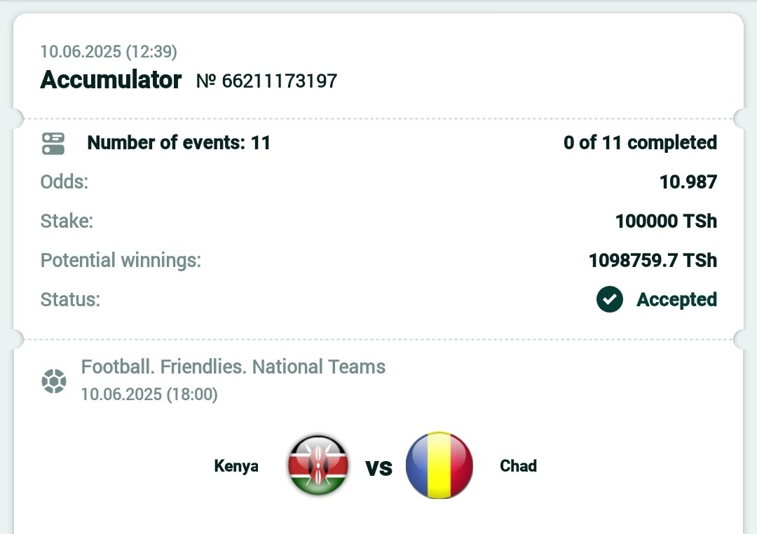 Mr_alvando's tweet photo. #SPINBETTER #SPINBETTER
ODDS 10 🎯 ZSYZR
ODDA 3 🎯 5PYZR
JISAJILI KISHA DEPOSIT 5500 UPATE FREEBET YA TSH 30,000 PAPO HAPO
KAMA HUJAJISAJILI #SPINBETTER
JISAJILI SASA 👇 👇 👇
⚪️Referral Link: https://t.co/xYJKU94W57
PROMO CODE 👉 ISAH https://t.co/O7V0XckguO