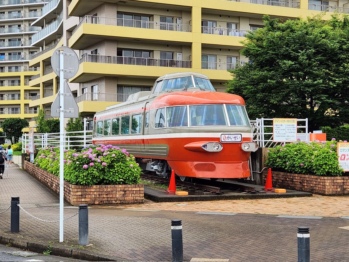 unagiPost's tweet image. 開成駅NSE、あじさいまつり期間中毎日オープンとのこと（なんか誰も来ないらしい）